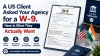 A US Client Asked Your Agency for a W-9. Here Is What They Actually Want