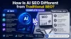 AI SEO vs traditional SEO