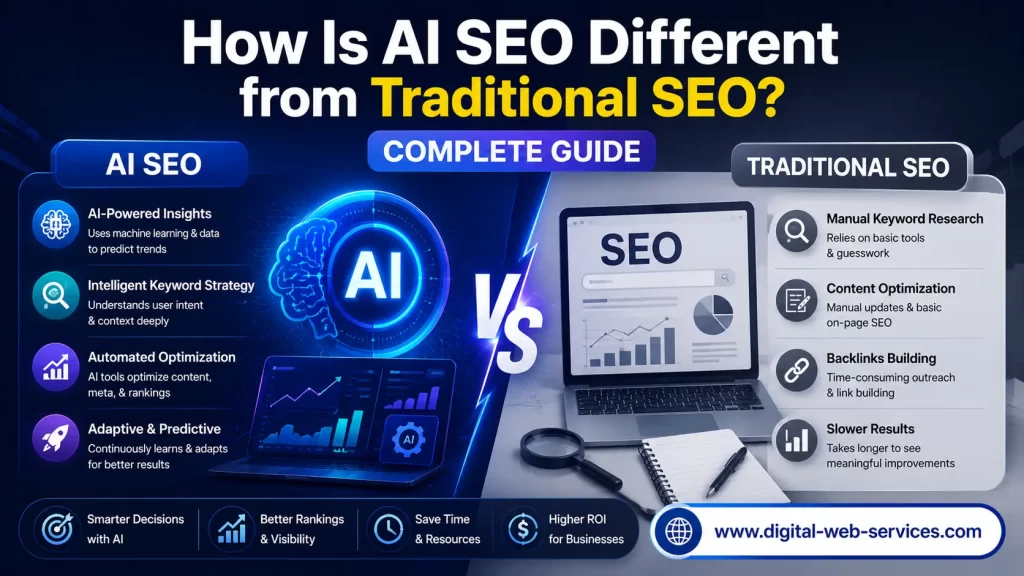 AI SEO vs traditional SEO