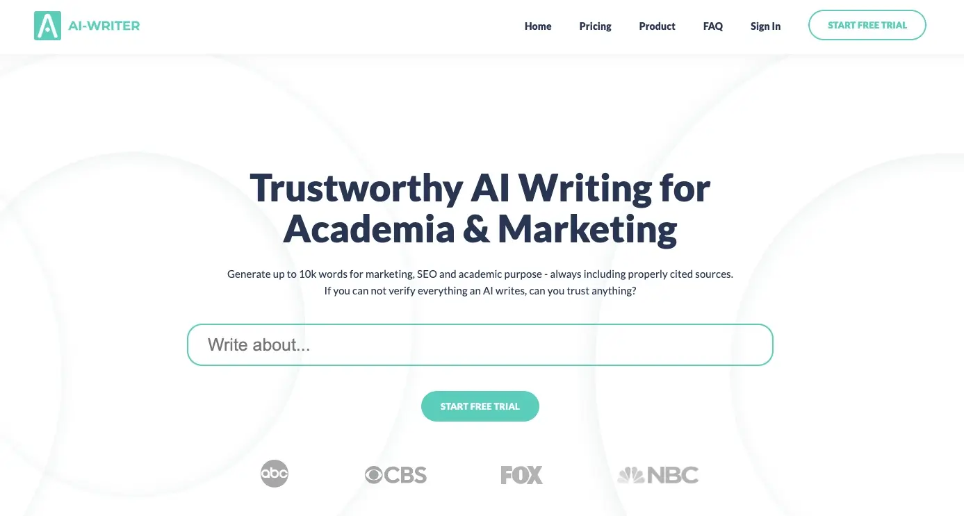 AI writer Tool