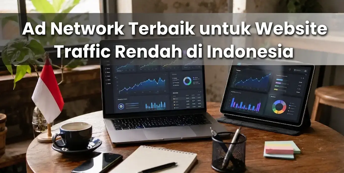 Ad Network Terbaik untuk Website Traffic Rendah di Indonesia 2026