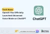 Advanced Voice Mode on ChatGPT