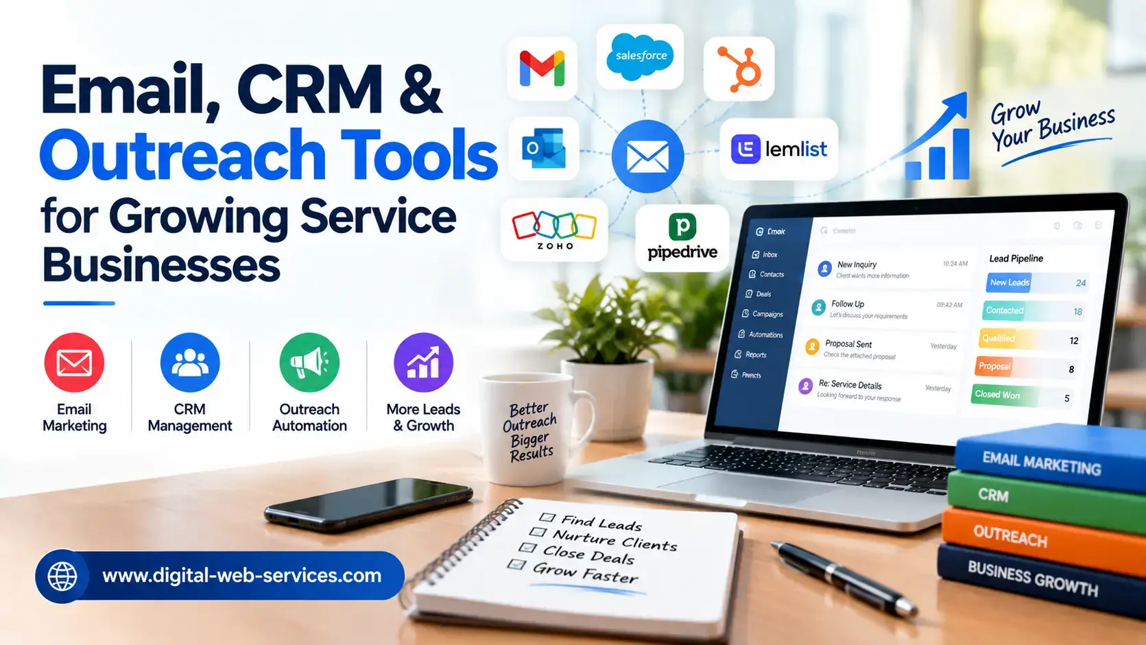 CRM tools for service businesses