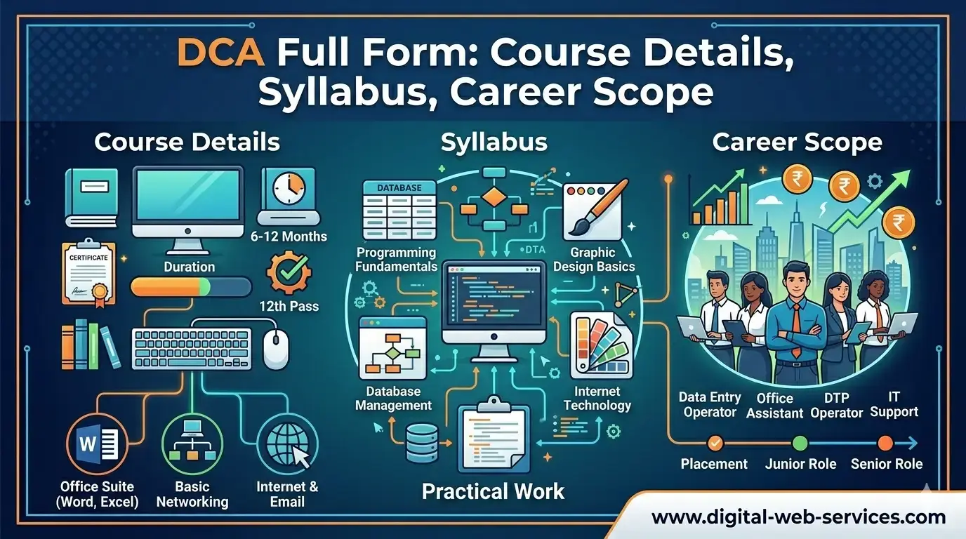 DCA Full Form_ Course Details, Syllabus, Career Scope
