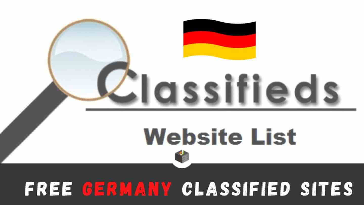 Free Germany Classified Sites List