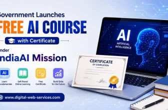 Government Launches Free AI Course with Certificate Under IndiaAI Mission