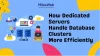 How Dedicated Servers Handle Database Clusters