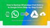 How To Backup Whatsapp Chat History to Google Drive