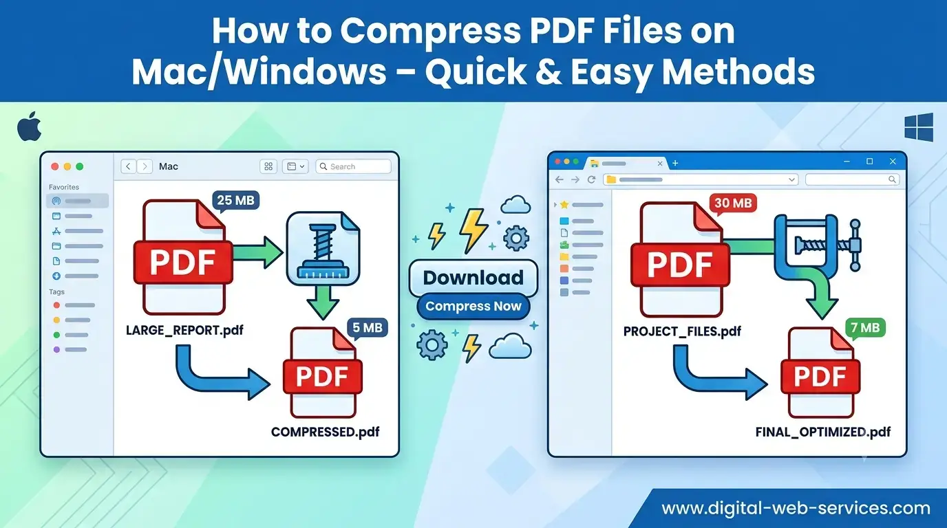 How to Compress PDF Files on Mac_Windows