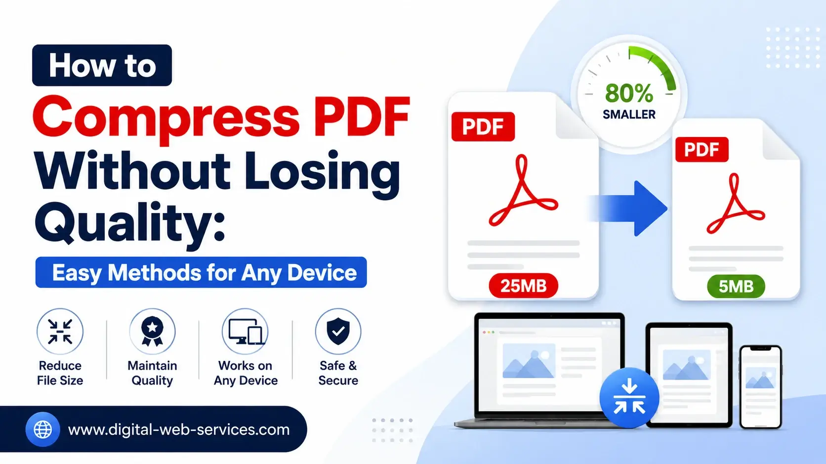 How to Compress PDF Without Losing Quality