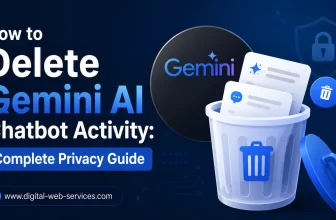 How to Delete Gemini AI Chatbot Activity