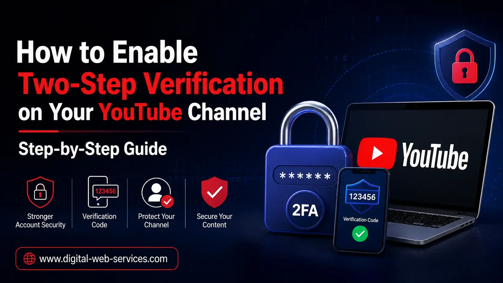 How to Do Two Step Verification on Youtube Channel
