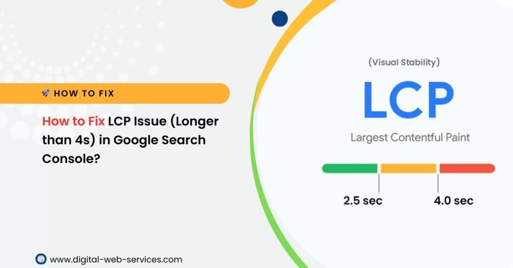 How to Fix LCP Issue