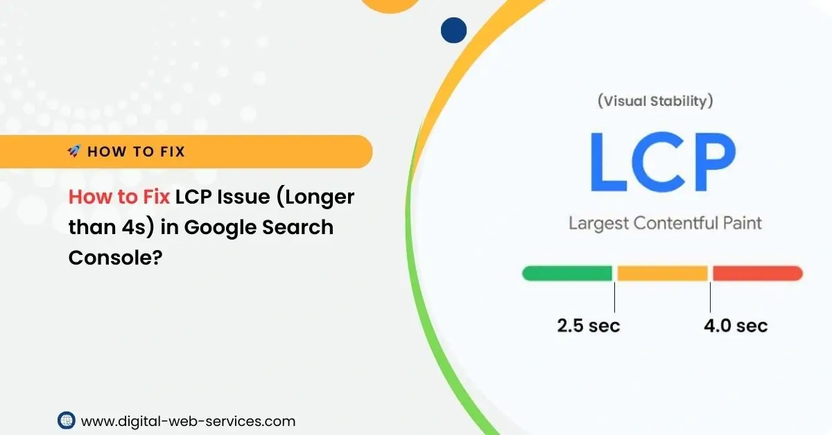 How to Fix LCP Issue