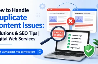 How to Handle Duplicate Content Issues