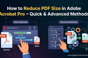 How to Reduce PDF Size in Adobe Acrobat Pro – Quick & Advanced Methods