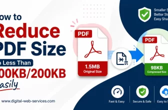 How to Reduce PDF Size to Less Than 100KB_200KB Easily