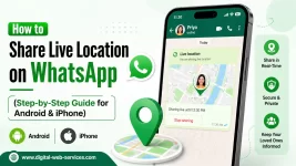 How to Share Live Location on WhatsApp