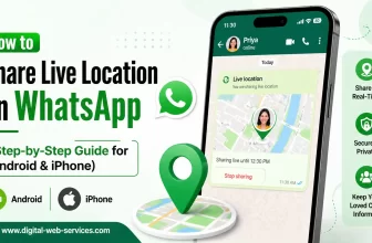 How to Share Live Location on WhatsApp