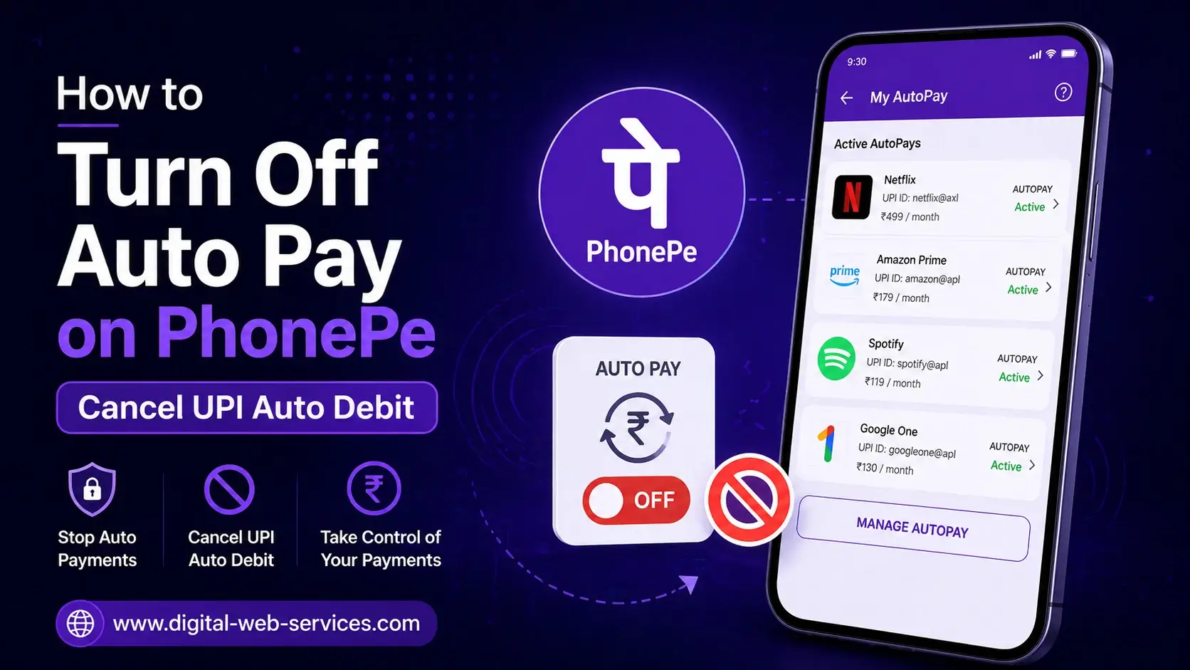 How to Turn Off Auto Pay on PhonePe