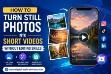 How to Turn Still Photos Into Short Videos Without Editing Skills