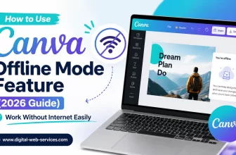 How to Use Canva Offline Mode Feature (2026 Guide) _ Work Without Internet Easily