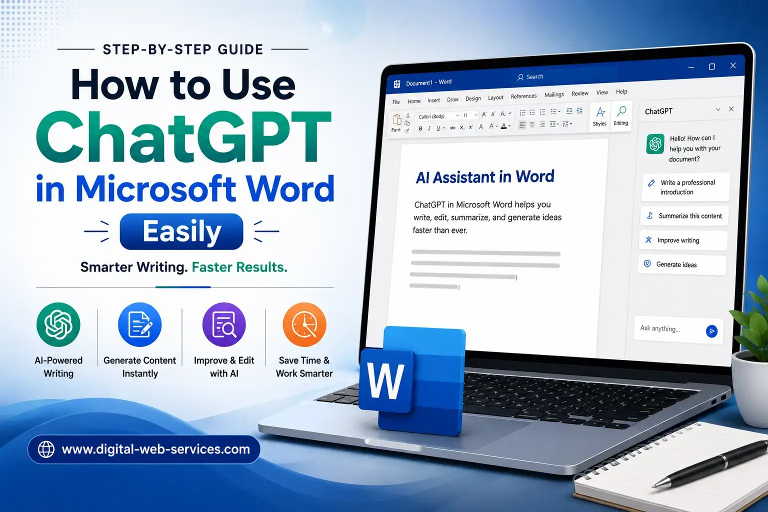 How to Use ChatGPT in Microsoft Word Easily