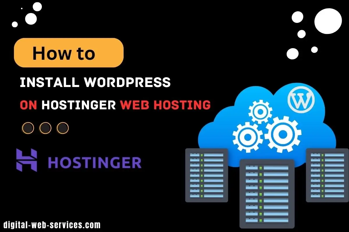 How to install WordPress on Hostinger