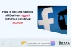 How to remove all devices logged into your Facebook