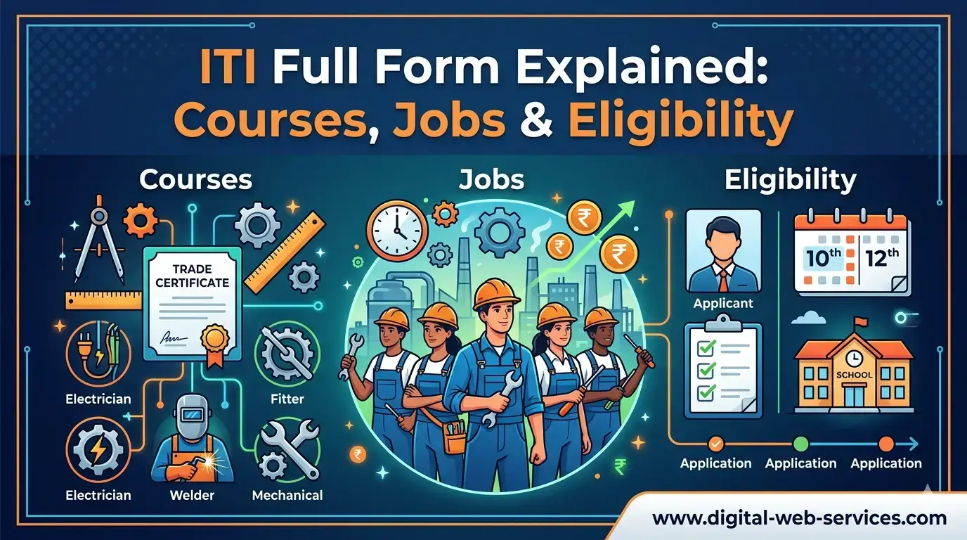 ITI Full Form Explained_ Courses, Jobs & Eligibility