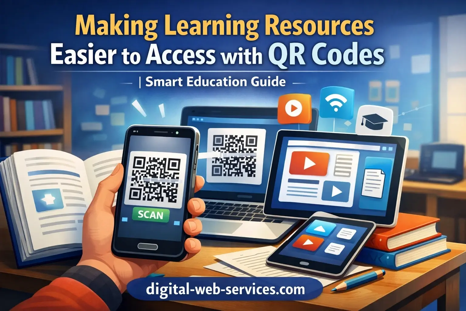 Making Learning Resources Easier to Access with QR Codes