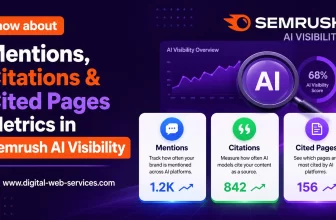 Mentions, Citations & Cited Pages Metrics in Semrush AI Visibility