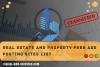 Real Estate and Property Free Ads Posting Sites List