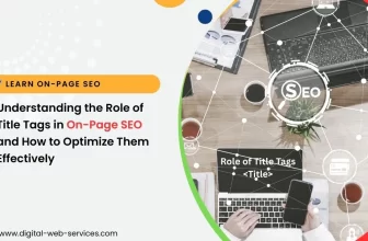 Role of Title Tags in On-page SEO
