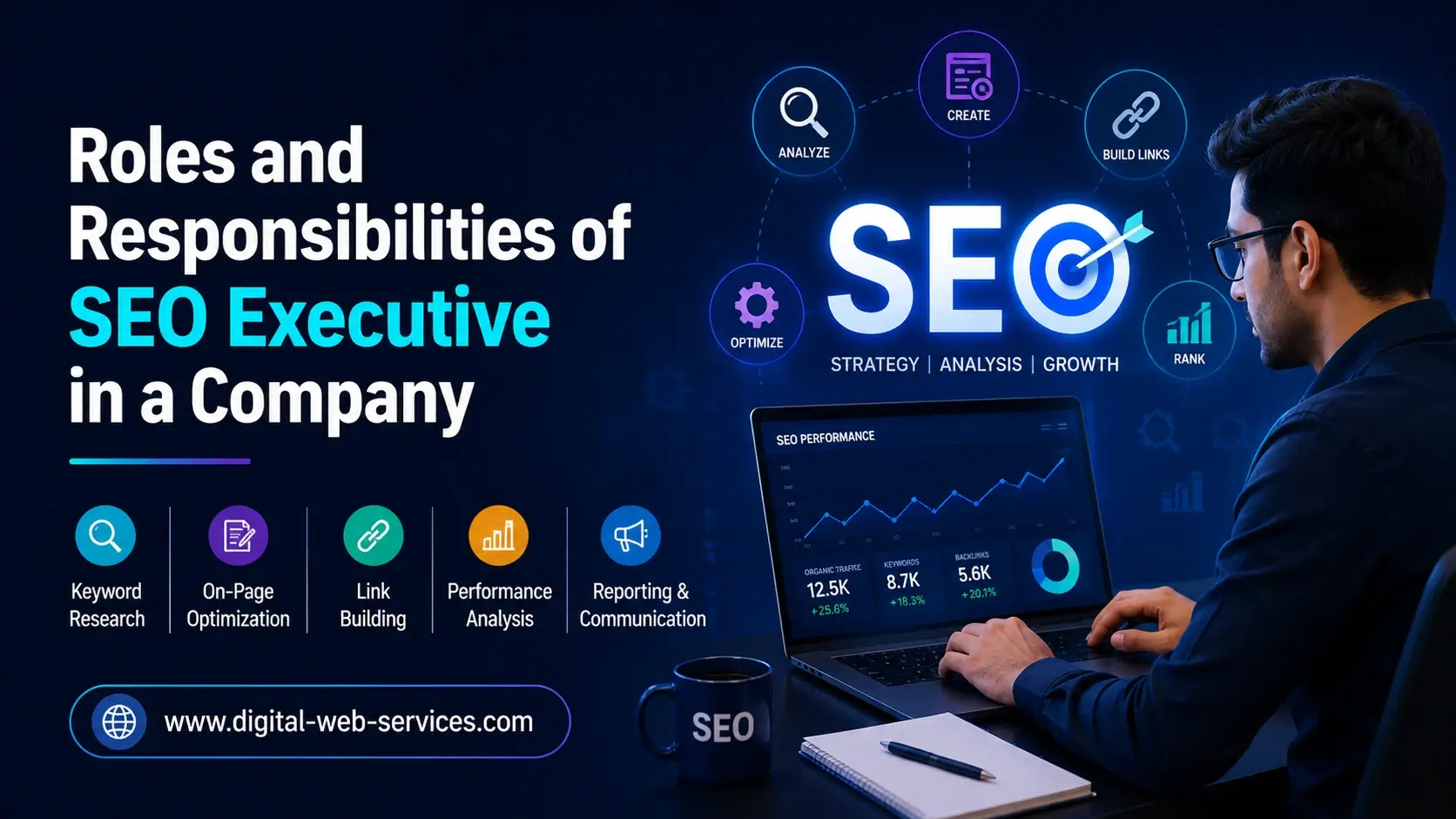 Roles and Responsibilities of SEO Executive