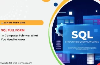 SQL Full Form in Computer ScienceSQL Full Form in Computer Science