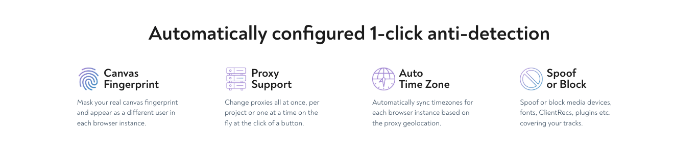 Automatically configured chameleonmode