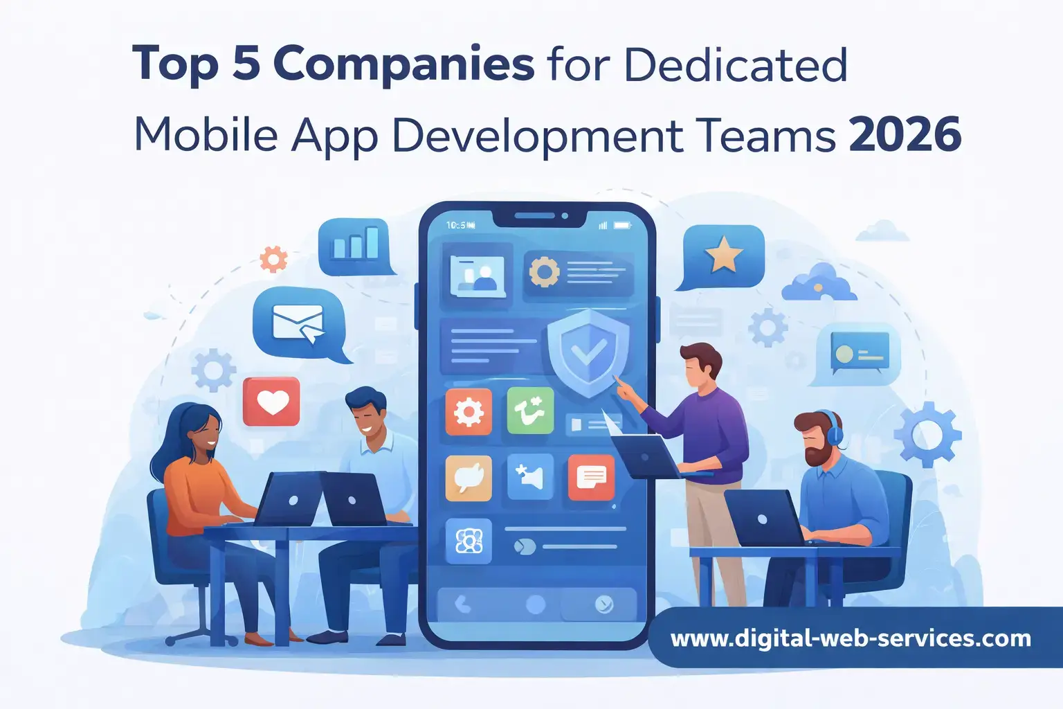 Top 5 Companies for Dedicated Mobile App Development Teams 2026