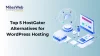 Top 5 HostGator Alternatives for WordPress Hosting
