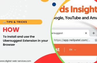 Ubersuggest Extension