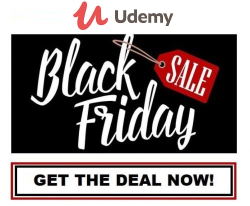Udemy Black Friday Sale