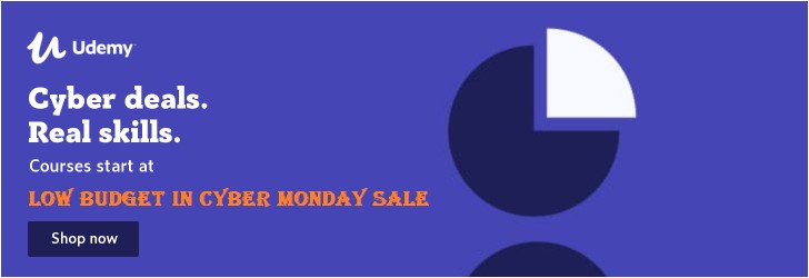 Udemy Cyber Monday Sale