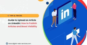 Uploadarticle on Linkedin