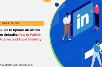 Uploadarticle on Linkedin