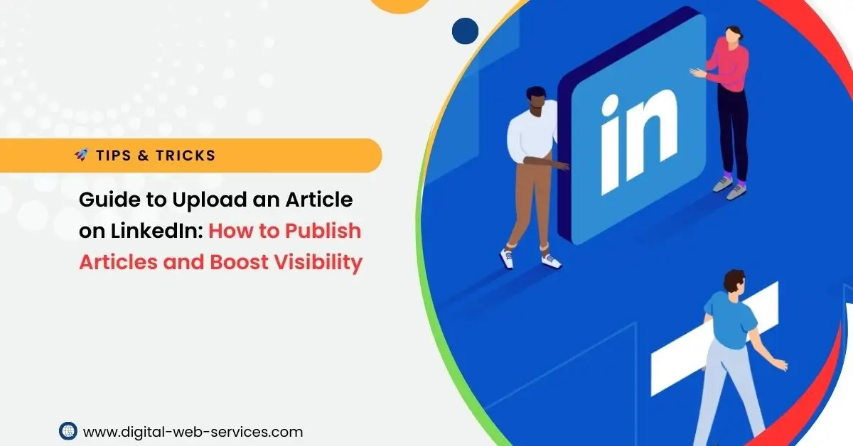 Uploadarticle on Linkedin