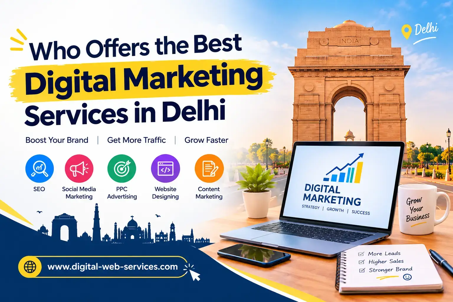 Who Offers the Best Digital Marketing Services in Delhi