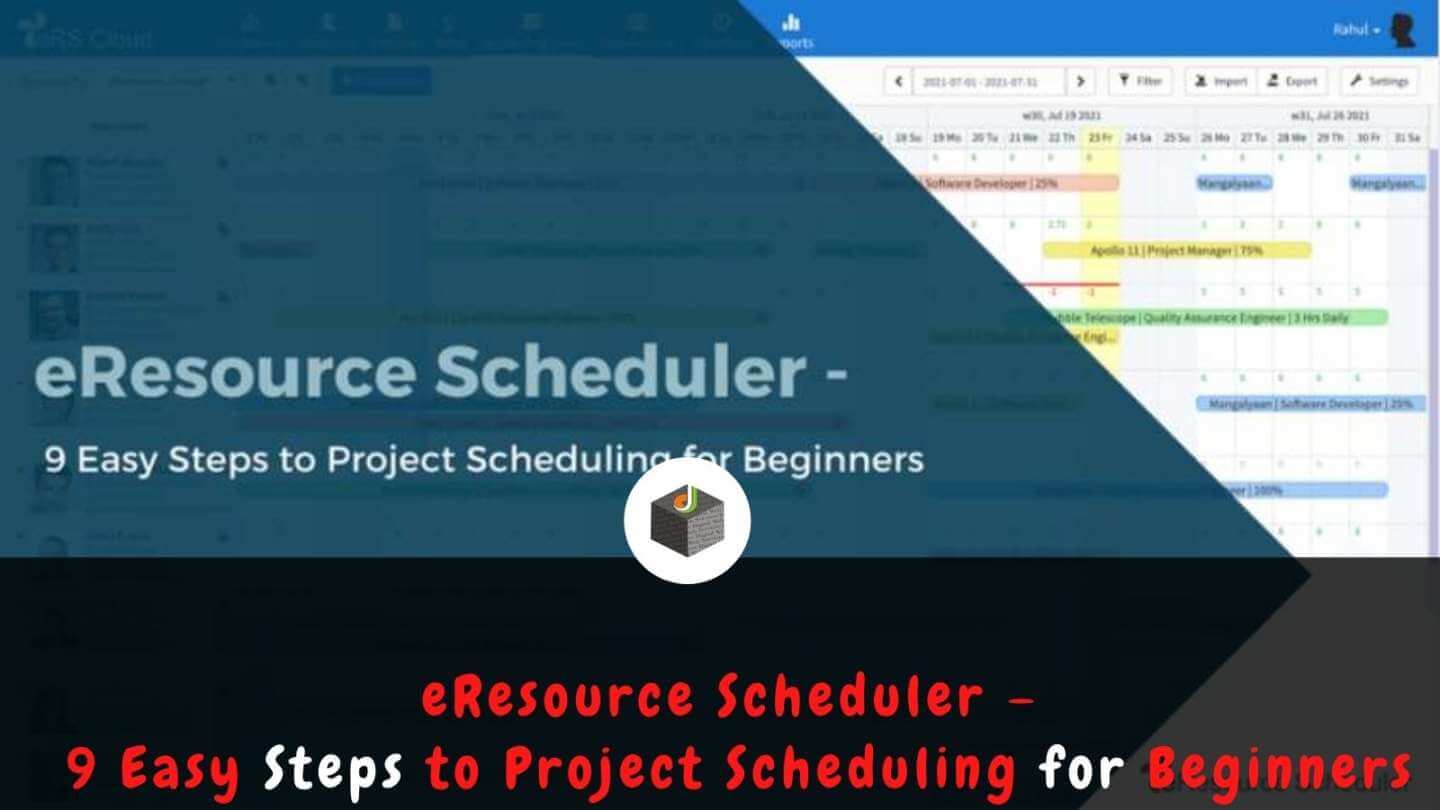 eResource Scheduler for project Scheduling