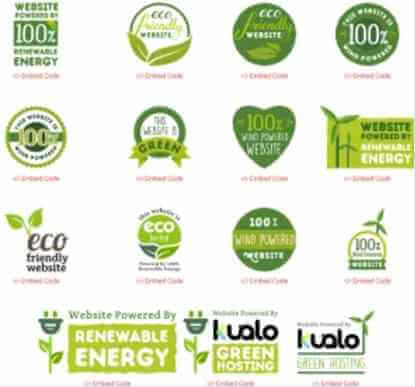 green badges offered by Kualo