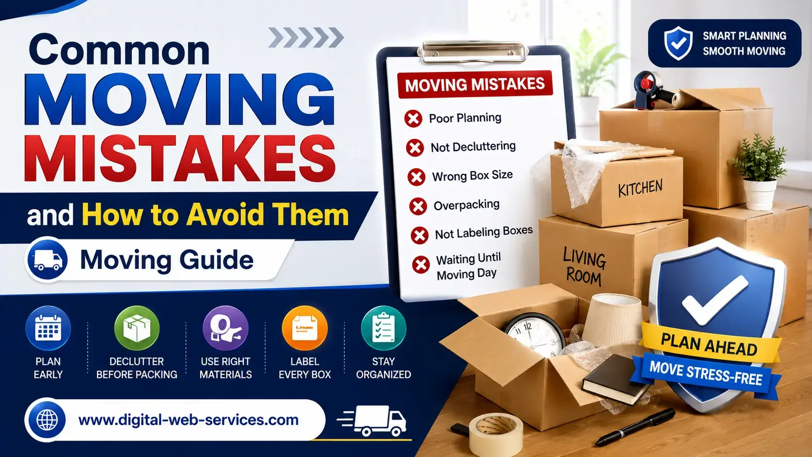 moving mistakes