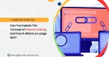 Can You Explain The Concept of Internal Linking, and How Does it Affect On-page SEO?